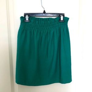 J. Crew Paper bag waist skirt
